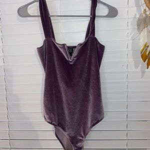 VELVET PURPLE BODY SUIT